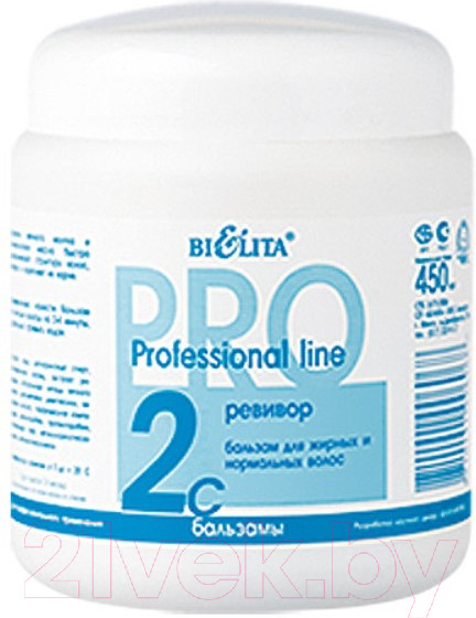 Изображение товара Бальзам для волос Belita Ревивор Для жирных и нормальных волос (450мл)