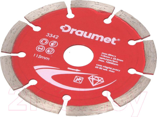 Изображение товара Отрезной диск алмазный Draumet 3342