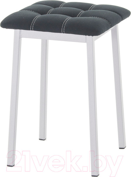 Изображение товара Табурет AMC Comfort 7.5.1 (ткань черный/серебристый)