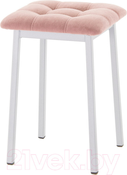 Изображение товара Табурет AMC Comfort 7.5.7 (ткань розовый/серебристый)