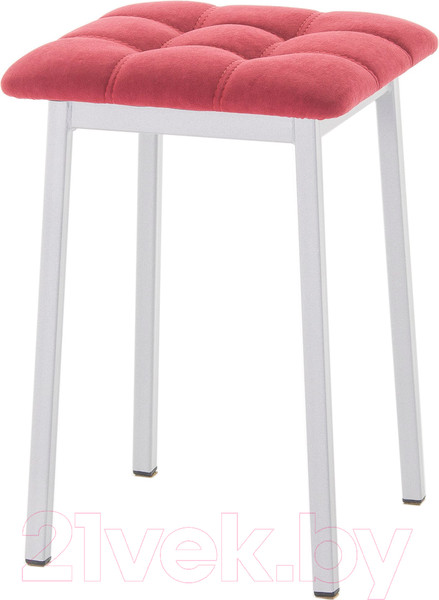 Изображение товара Табурет AMC Comfort 7.5.8 (ткань красный/серебристый)