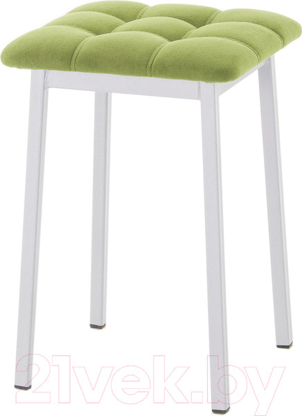 Изображение товара Табурет AMC Comfort 7.5.11 (ткань фисташковый/серебристый)