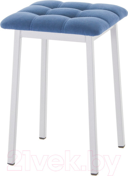 Изображение товара Табурет AMC Comfort 7.5.12 (ткань синий/серебристый)
