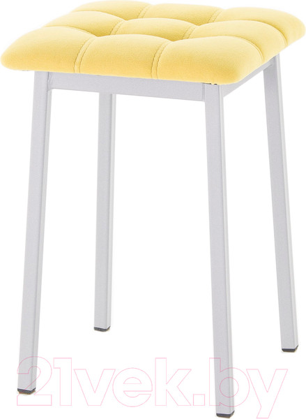 Изображение товара Табурет AMC Comfort 7.5.15 (ткань желтый/серебристый)