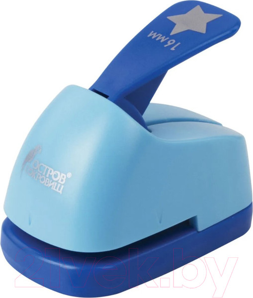 Изображение товара Фигурный дырокол Остров Сокровищ Звезда / 227149 (16мм)