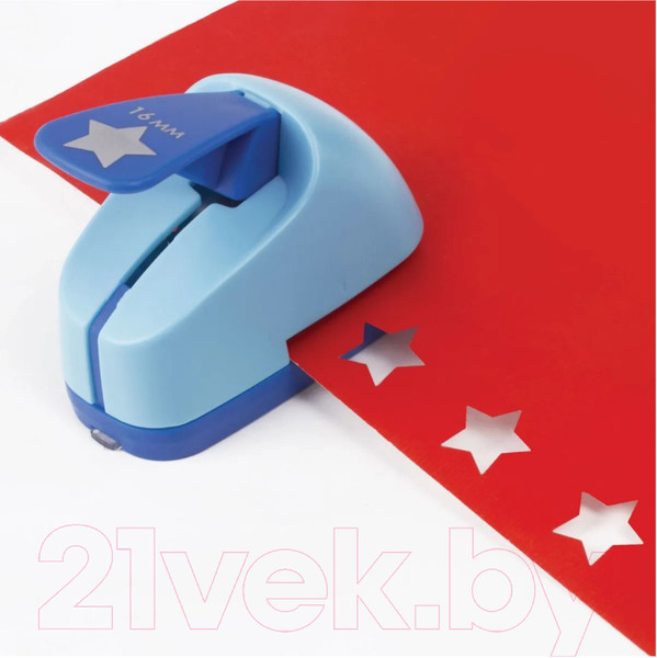 Изображение товара Фигурный дырокол Остров Сокровищ Звезда / 227149 (16мм)