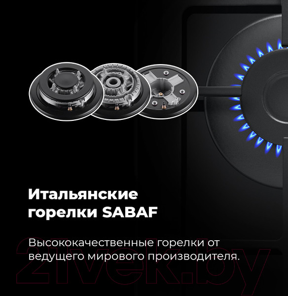 Изображение товара Газовая варочная панель Maunfeld EGHG.43.33CBG.R/G