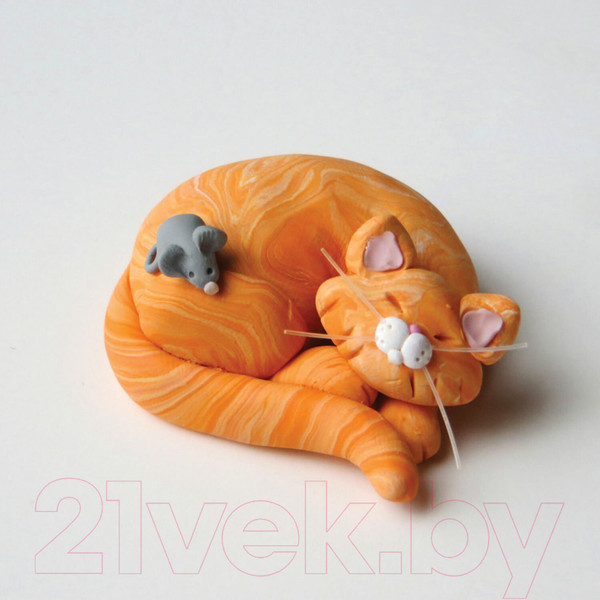 Изображение товара Полимерная глина Остров Сокровищ 228654 (500г, белый)