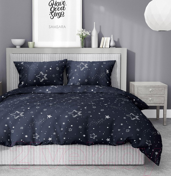 Изображение товара Комплект постельного белья Samsara Night Blue 150-14