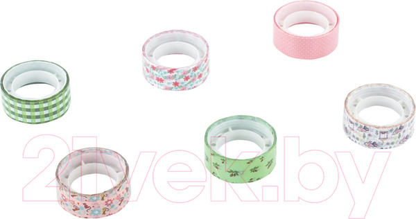 Изображение товара Набор лент декоративных Остров Сокровищ 227270 (6шт, ассорти)