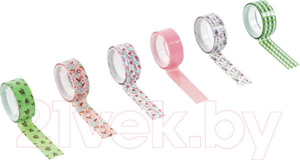 Изображение товара Набор лент декоративных Остров Сокровищ 227270 (6шт, ассорти)
