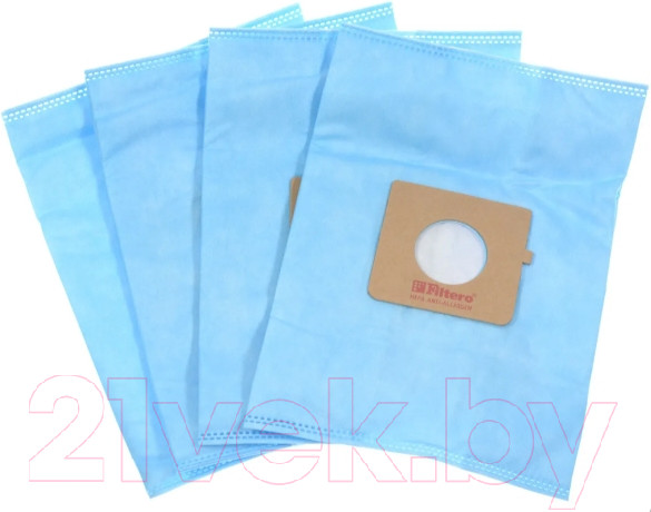 Изображение товара Комплект пылесборников для пылесоса Filtero Экстра LGE 01 (4шт)