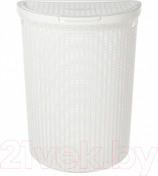 Изображение товара Корзина для белья Econova Eco Style / 431217616 (белый)