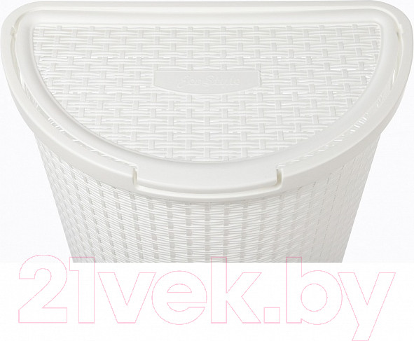 Изображение товара Корзина для белья Econova Eco Style / 431217616 (белый)