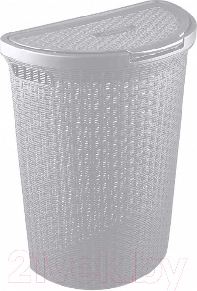 Изображение товара Корзина для белья Econova Eco Style / 431217630 (светло-серый)
