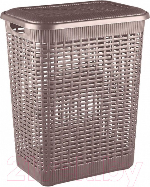 Изображение товара Корзина для белья Econova 431293314 (коричневый)