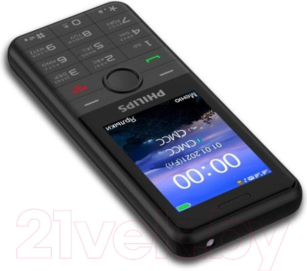 Изображение товара Мобильный телефон Philips Xenium E172 (черный)