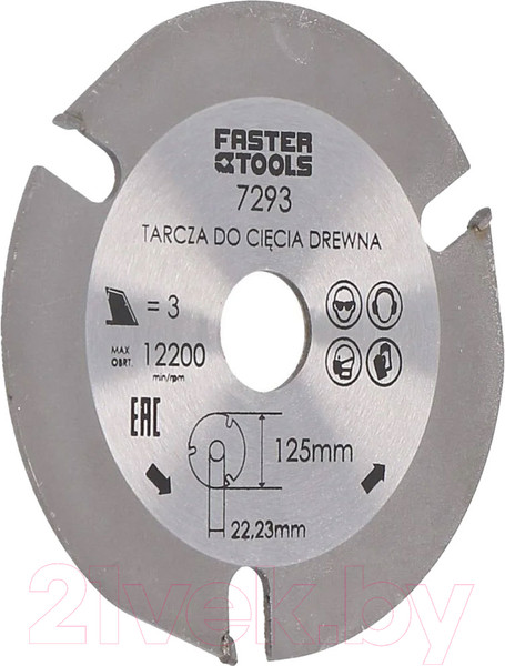 Изображение товара Пильный диск Faster Tools 7293