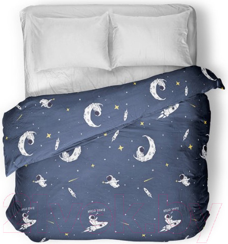 Изображение товара Пододеяльник Samsara Космонавты 220По-13