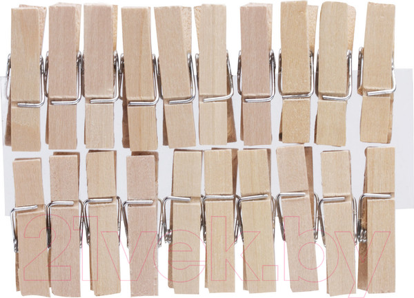 Изображение товара Набор прищепок декоративных Остров Сокровищ Классика / 661288 (20шт)