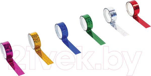 Изображение товара Набор лент декоративных Остров Сокровищ 227276 (6шт, ассорти)