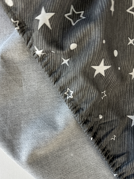 Изображение товара Простыня Samsara Звездное небо на сером фоне 180Пр-3