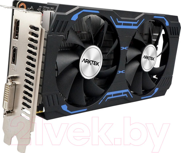 Изображение товара Видеокарта Arktek GTX1660 Super Dual Fan 6GB GDDR6 (AKN1660SD6S6GH1)