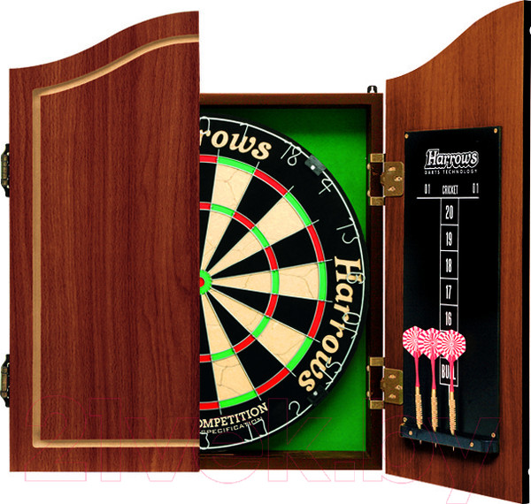 Изображение товара Кабинет для дартса Harrows Pro`s Choice Complete Darts Set / 840HREA404