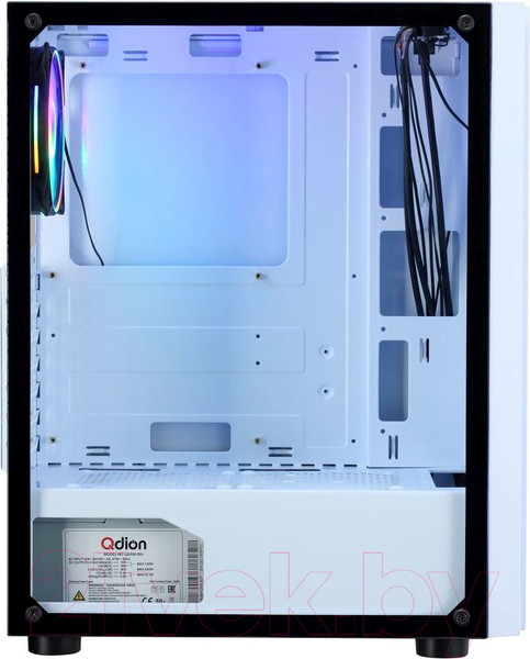 Изображение товара Корпус для компьютера Formula CL-3302W RGB (белый, без БП)