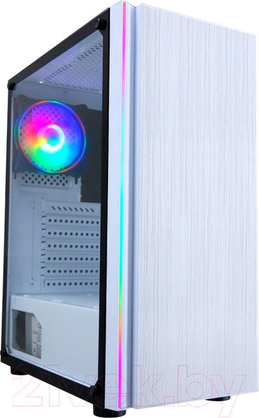 Изображение товара Корпус для компьютера Formula CL-3302W RGB (белый, без БП)