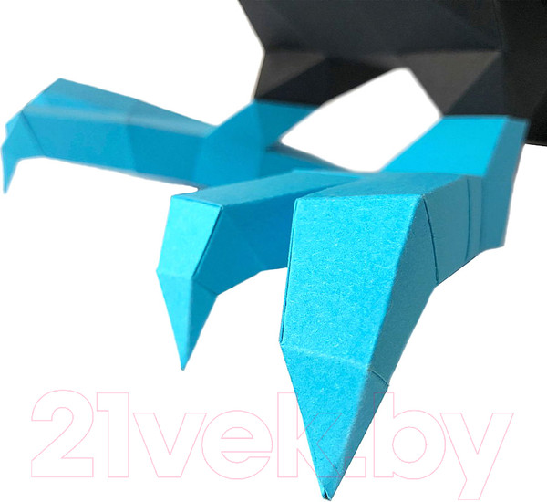 Изображение товара Объемная модель Paperraz Тукан / PP-2TUK-BWS