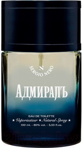 Изображение товара Туалетная вода Sergio Nero Адмиралъ (100мл)