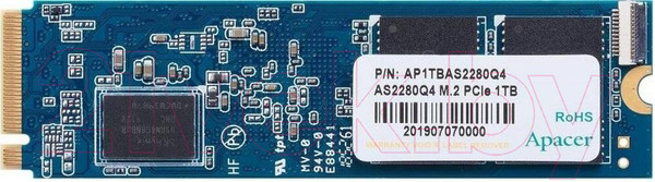 Изображение товара SSD диск Apacer AS2280Q4 1TB (AP1TBAS2280Q4-1)