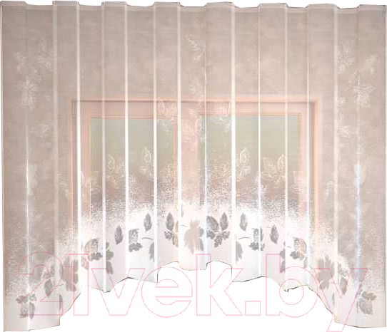 Изображение товара Гардина Лента 06С6122 А388Р (160x260, белый)