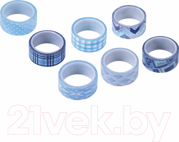 Изображение товара Набор лент декоративных Остров Сокровищ Оттенки синего / 661703