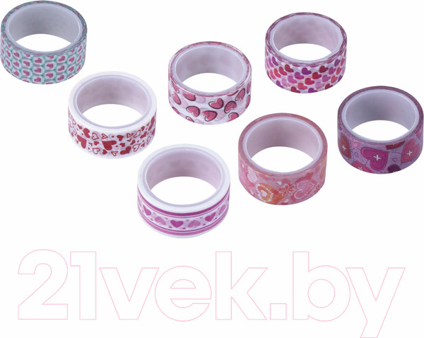 Изображение товара Набор лент декоративных Остров Сокровищ Сердца / 661708