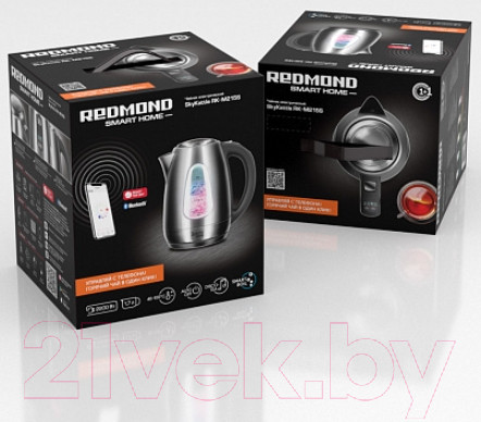 Изображение товара Электрочайник Redmond SkyKettle RK-M215S (сталь)