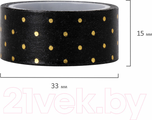 Изображение товара Набор лент декоративных Остров Сокровищ Черное золото / 661714