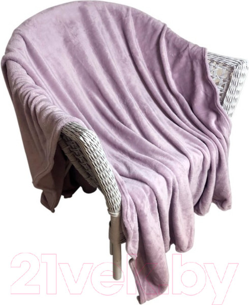 Изображение товара Плед Belezza Plain 140x200 (светло-сиреневый)