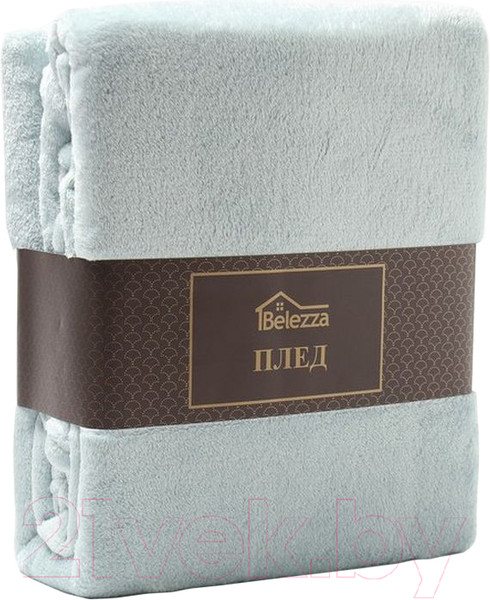 Изображение товара Плед Belezza Plain 140x200 (зеленая мята)