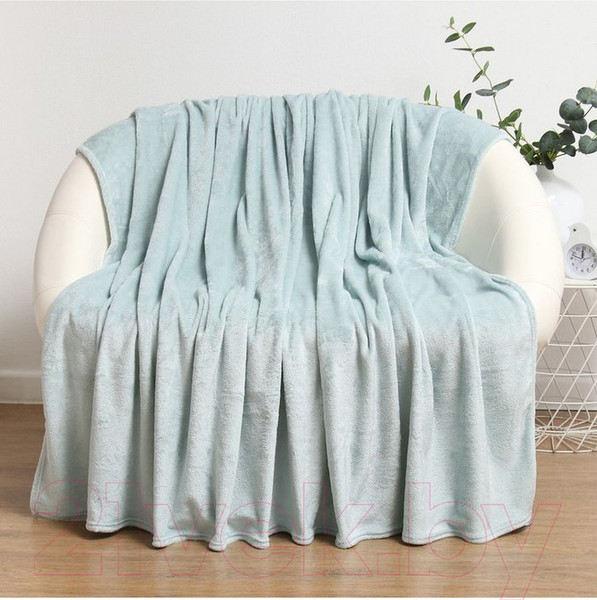 Изображение товара Плед Belezza Plain 140x200 (зеленая мята)