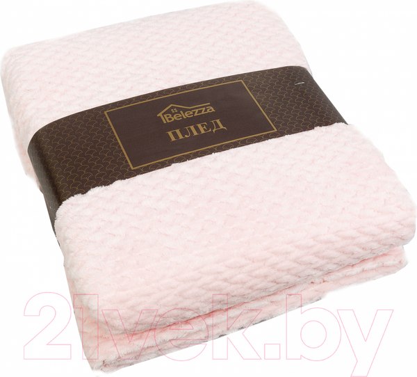 Изображение товара Плед Belezza Valira 140x200 (светло-бежевый)