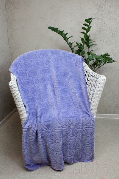 Изображение товара Плед Belezza Хризантема 180x200 (лаванда)