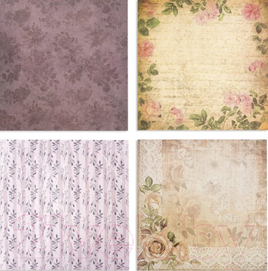 Изображение товара Набор бумаги для скрапбукинга Остров Сокровищ Винтаж / 662766 (12л)