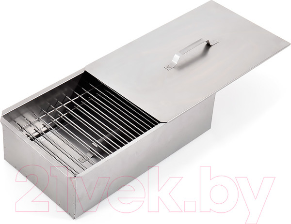 Изображение товара Коптильня НПО Кедр KNS2-04 с поддоном для сбора жира