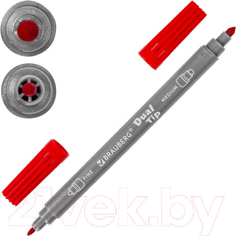 Изображение товара Фломастеры Brauberg Premium Dual-Tip / 151946 (10шт)