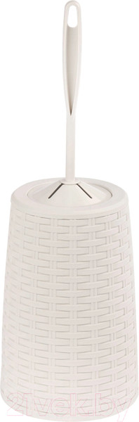 Изображение товара Ершик для унитаза Альтернатива Плетенка / М1792 (слоновая кость)