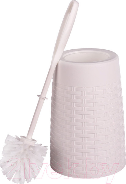 Изображение товара Ершик для унитаза Альтернатива Плетенка / М4464 (белый)
