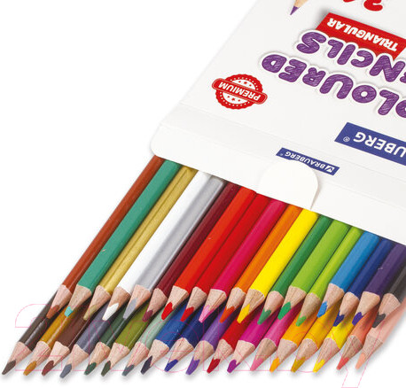 Изображение товара Набор цветных карандашей Brauberg Premium / 181654 (36цв)