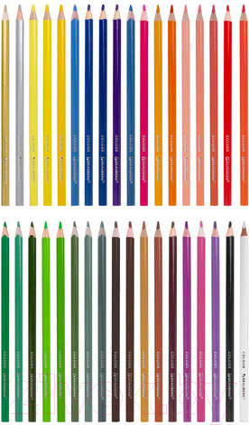 Изображение товара Набор цветных карандашей Brauberg Premium / 181654 (36цв)